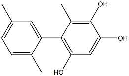 6-Methyl-5-(2,5-dimethylphenyl)benzene-1,2,4-triol|