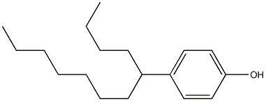 4-(ドデカン-5-イル)フェノール 化学構造式