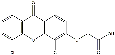 (9-Oxo-4,5-dichloro-9H-xanthen-3-yloxy)acetic acid|