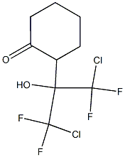 2-[2-Chloro-2,2-difluoro-1-hydroxy-1-(chlorodifluoromethyl)ethyl]cyclohexanone