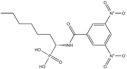 3,5-Dinitro-N-[(1R)-1-phosphonoheptyl]benzamide