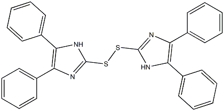 Bis(4,5-diphenyl-1H-imidazol-2-yl) persulfide|