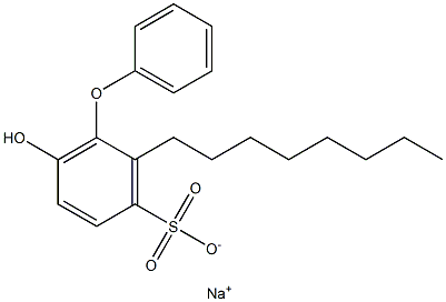 6-Hydroxy-2-octyl[oxybisbenzene]-3-sulfonic acid sodium salt|