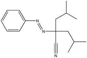 2-Phenylazo-2-isobutyl-4-methylvaleronitrile|