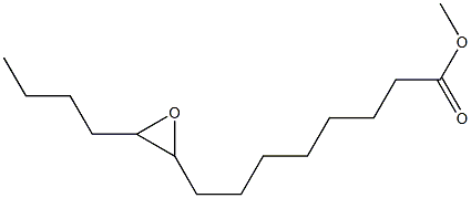 9,10-Epoxytetradecanoic acid methyl ester Structure