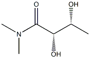 (2S,3R)-2,3-Dihydroxy-N,N-dimethylbutyramide Structure