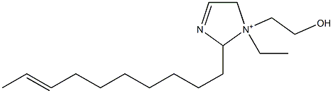 2-(8-Decenyl)-1-ethyl-1-(2-hydroxyethyl)-3-imidazoline-1-ium