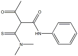 2-(Dimethylaminothiocarbonyl)-3-oxo-N-phenylbutyramide