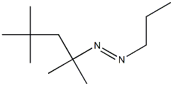  1-Propyl-2-(1,1,3,3-tetramethylbutyl)diazene