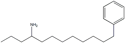 9-Aminododecylbenzene Structure