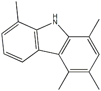 1,3,4,8-Tetramethyl-9H-carbazole Structure