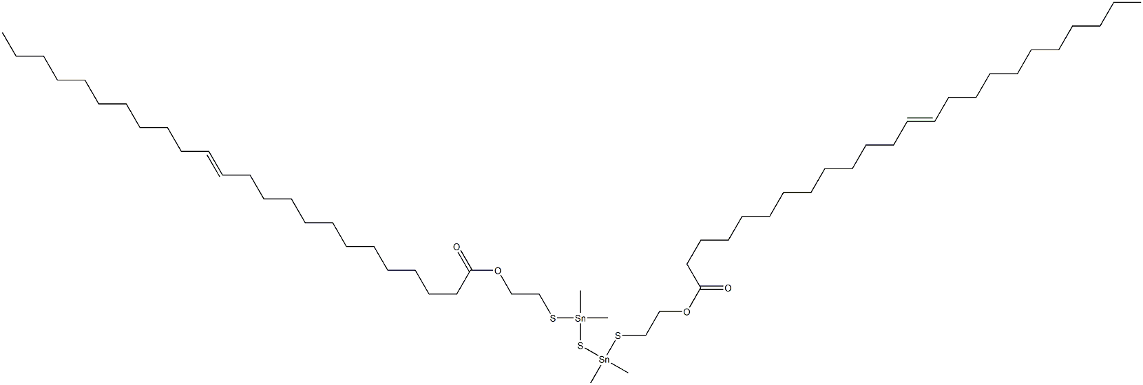 Bis[dimethyl[[2-(12-tricosenylcarbonyloxy)ethyl]thio]stannyl] sulfide