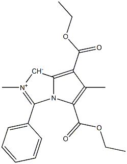 [2,6-Dimethyl-3-phenyl-1H-pyrrolo[1,2-c]imidazol-2-ium]-1-ide-5,7-dicarboxylic acid diethyl ester