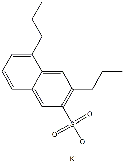 3,5-Dipropyl-2-naphthalenesulfonic acid potassium salt