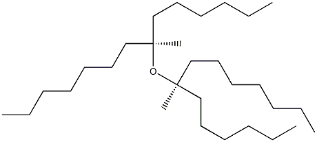 (-)-Heptyl[(R)-1-methylheptyl] ether 结构式