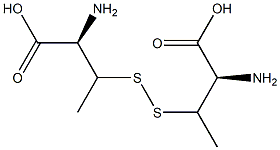 3,3'-Dithiobis[(2S)-2-aminobutanoic acid] Structure