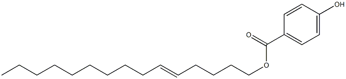 4-Hydroxybenzoic acid 5-pentadecenyl ester,,结构式