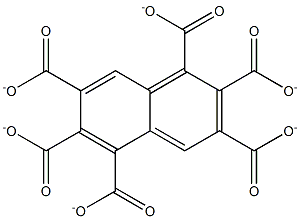 1,2,3,5,6,7-Naphthalenehexacarboxylate 结构式
