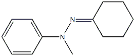 Cyclohexanone methyl(phenyl)hydrazone