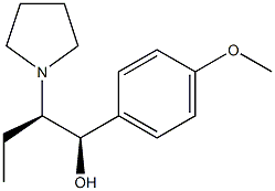 (1R,2R)-1-(p-Methoxyphenyl)-2-(1-pyrrolidinyl)-1-butanol