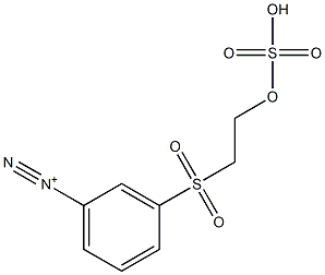 m-[2-(Hydroxysulfonyloxy)ethylsulfonyl]benzenediazonium