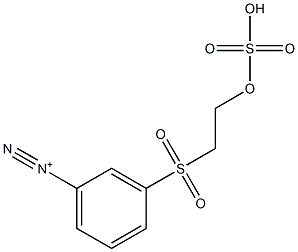 m-[2-(Hydroxysulfonyloxy)ethylsulfonyl]benzenediazonium|