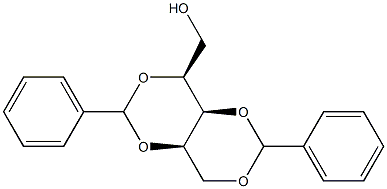 2-O,4-O:3-O,5-O-Dibenzylidene-D-xylitol 结构式
