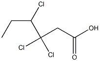 3,3,4-Trichlorohexanoic acid