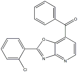 2-(2-Chlorophenyl)-7-benzoyloxazolo[4,5-b]pyridine