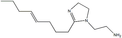 1-(2-Aminoethyl)-2-(4-octenyl)-2-imidazoline,,结构式