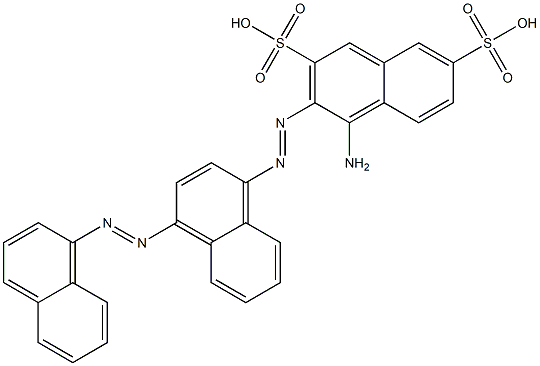 4-Amino-3-[[4-(1-naphthalenylazo)naphthalen-1-yl]azo]-2,7-naphthalenedisulfonic acid