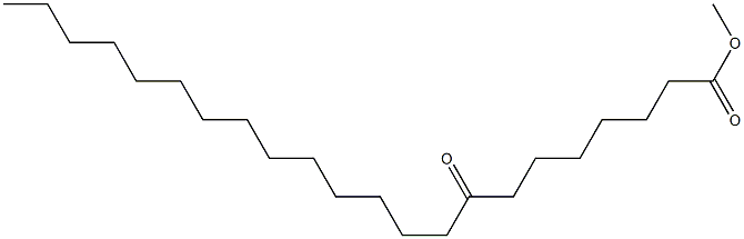 8-Ketobehenic acid methyl ester,,结构式