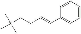 (4-Phenyl-3-butenyl)trimethylsilane Struktur