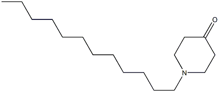 1-Dodecyl-4-piperidone,,结构式