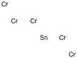 Pentachromium tin Structure