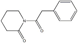 1-(Benzylcarbonyl)piperidin-2-one Structure