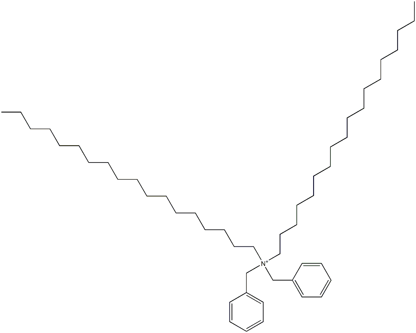 Dioctadecyldibenzylaminium,,结构式