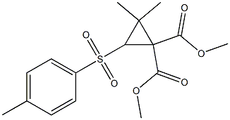 3-(4-Methylphenyl)sulfonyl-2,2-dimethylcyclopropane-1,1-dicarboxylic acid dimethyl ester