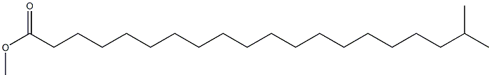 19-メチルイコサン酸メチル 化学構造式