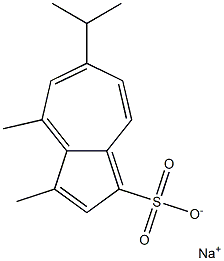 6-Isopropyl-3-methyl-4-methylazulene-1-sulfonic acid sodium salt