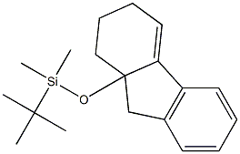 9a-(tert-Butyldimethylsilyloxy)-2,3,9,9a-tetrahydro-1H-fluorene Structure