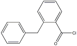 2-ベンジル安息香酸クロリド 化学構造式