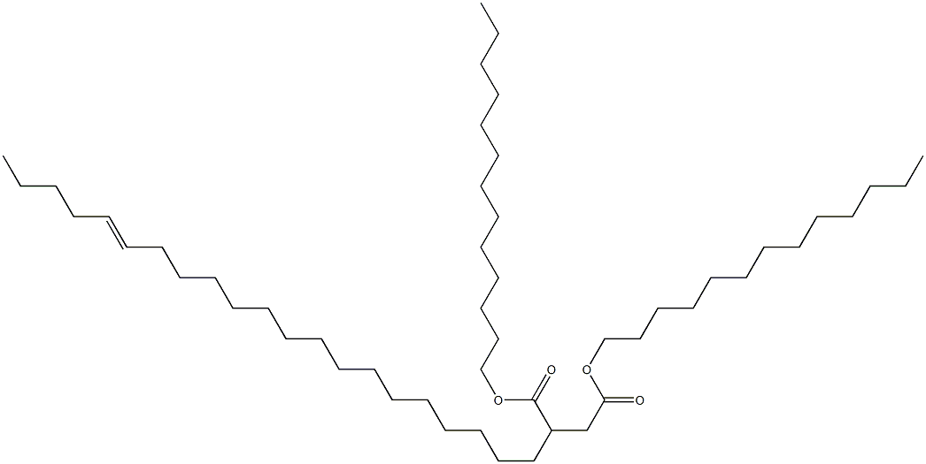 2-(16-ヘニコセニル)こはく酸ジトリデシル 化学構造式