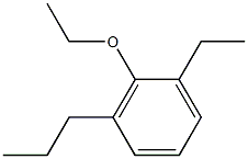 1-Ethoxy-2-ethyl-6-propyl-benzene Structure