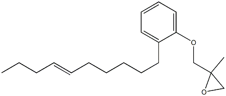 2-(6-Decenyl)phenyl 2-methylglycidyl ether