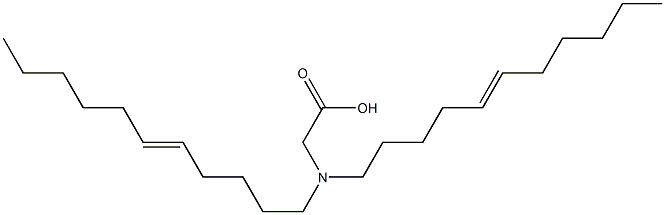 N,N-Di(5-undecenyl)glycine Structure