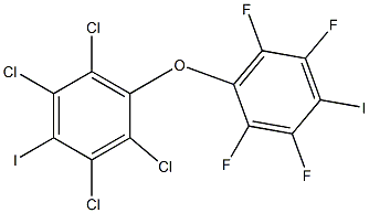  1-(4-Iodo-2,3,5,6-tetrafluorophenoxy)-4-iodo-2,3,5,6-tetrachlorobenzene