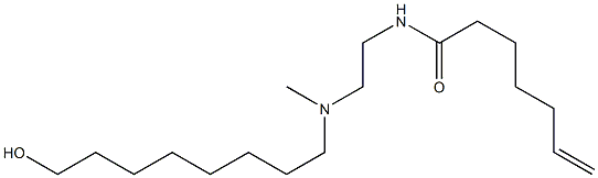  N-[2-[N-(8-Hydroxyoctyl)-N-methylamino]ethyl]-6-heptenamide