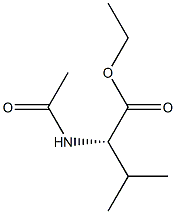 N-Acetyl-L-valine ethyl ester Structure