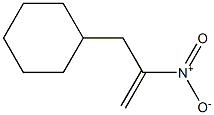 1-Cyclohexyl-2-nitro-2-propene Structure